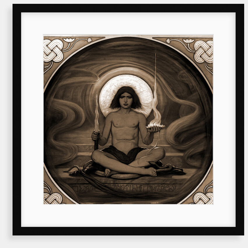 The keeper of the threshold by Elihu Vedder