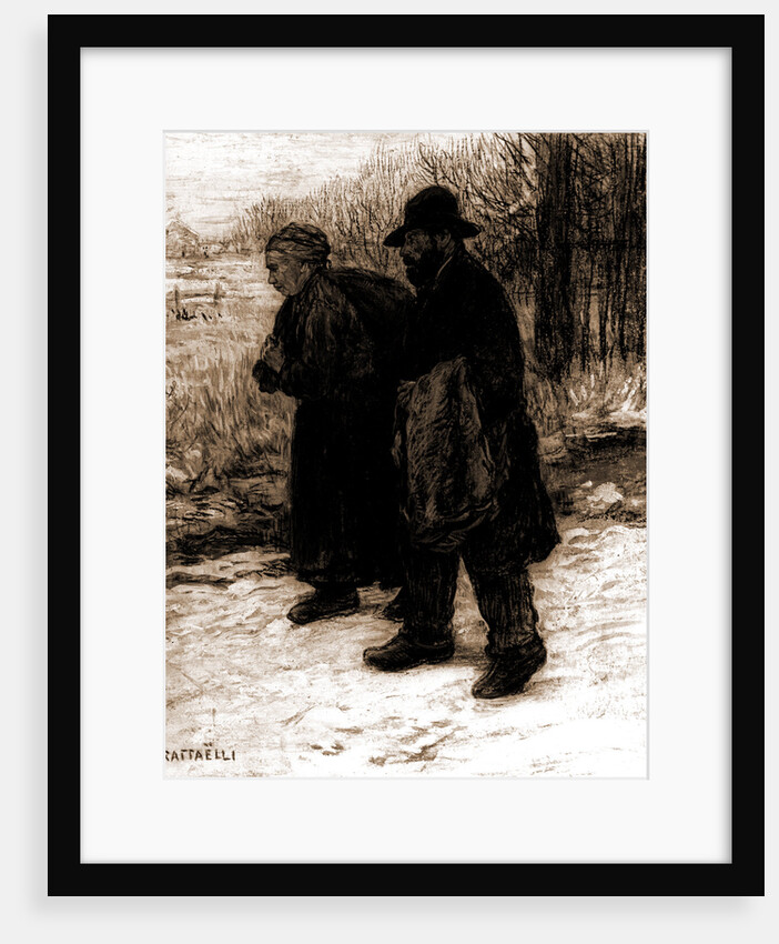 Parisian rag pickers by Jean Francois Raffaelli