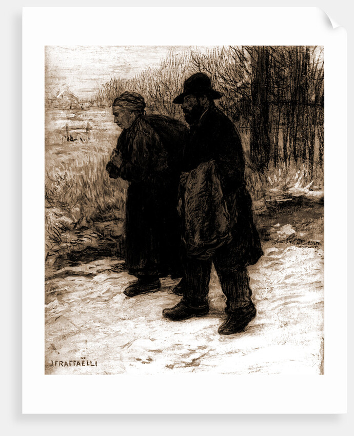 Parisian rag pickers by Jean Francois Raffaelli