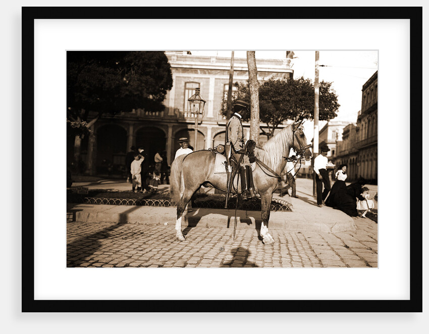 A Mounted policeman by Anonymous