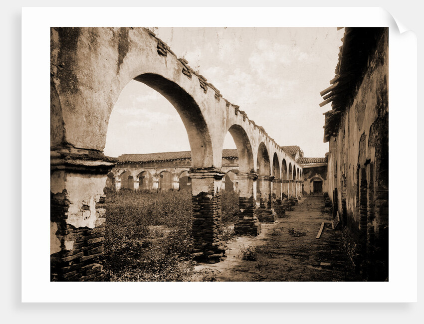 Mission San Juan Capistrano, California by William Henry Jackson