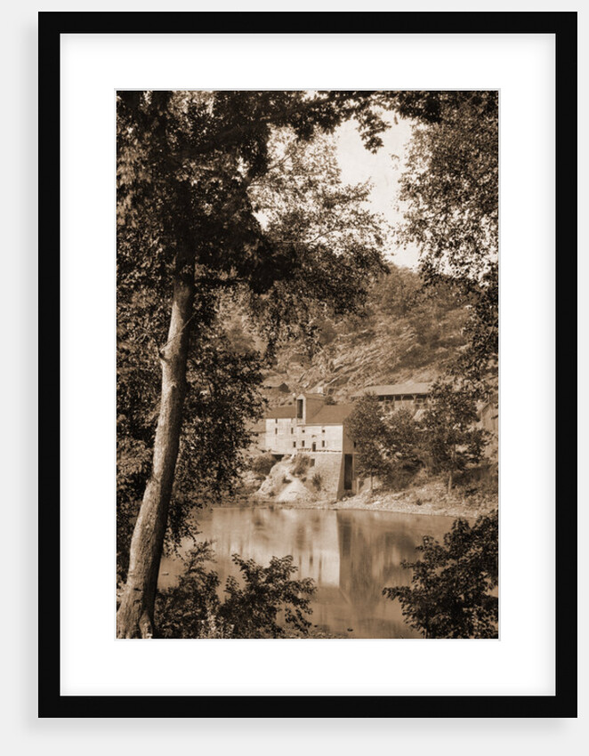 Old mill on the Potomac River, Maryland by William Henry Jackson