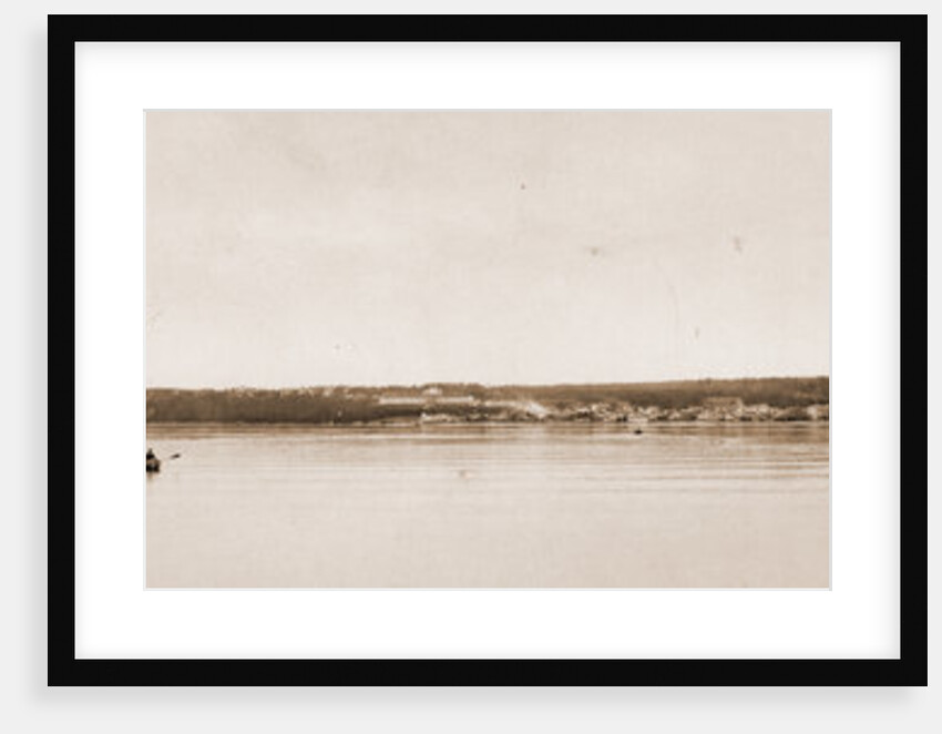Mackinac Island from Round Island, Michigan by William Henry Jackson