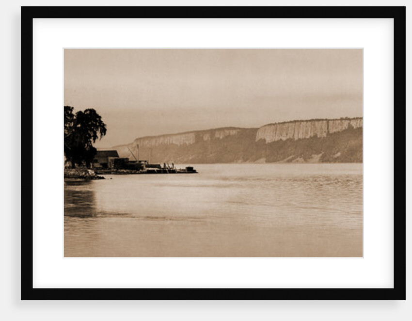 Palisades of the Hudson River, N.Y by William Henry Jackson