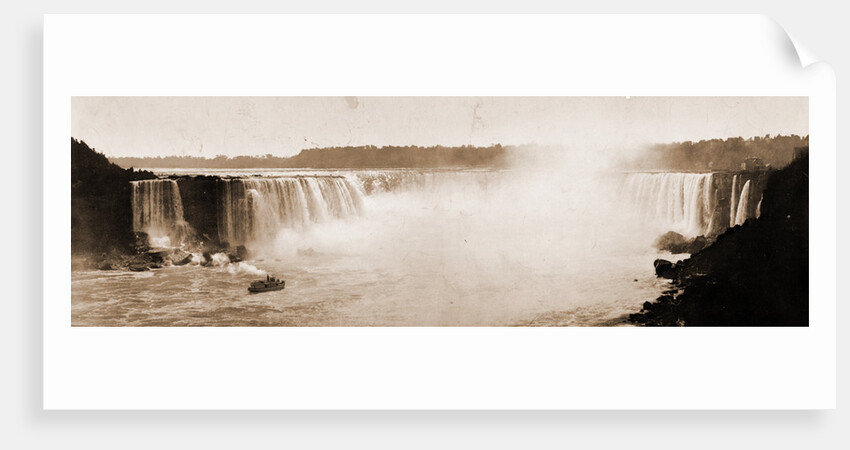 Niagara, the Horseshoe Fall by William Henry Jackson