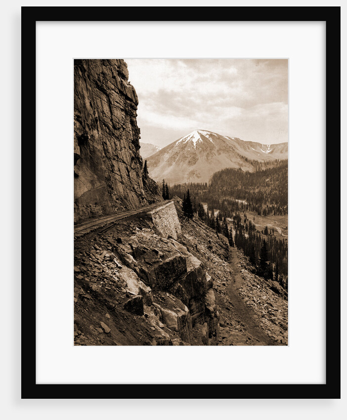 The palisades, Alpine Pass, Colorado by William Henry Jackson