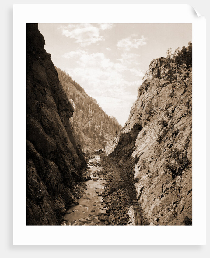 Platte Canon, Colorado by William Henry Jackson