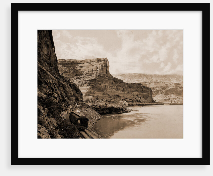 Citadel Walls, Canon of the Grand, Utah by William Henry Jackson