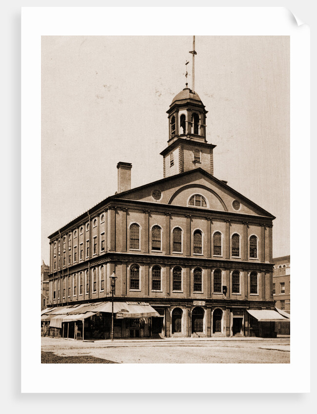 Faneuil Hall, Boston by Anonymous