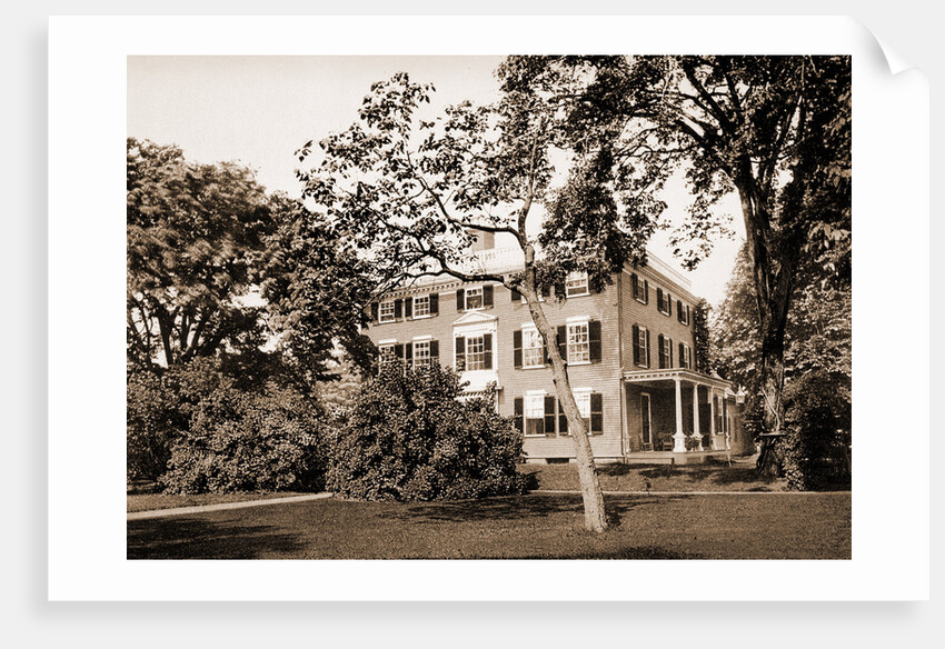 The Lowell House, Cambridge by James Russell Lowell