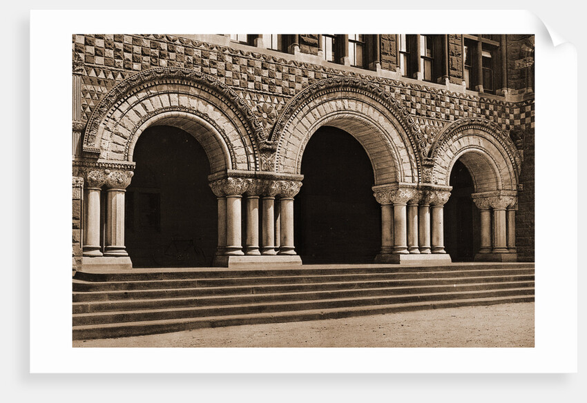 Entrance to Law School, Harvard University by Anonymous