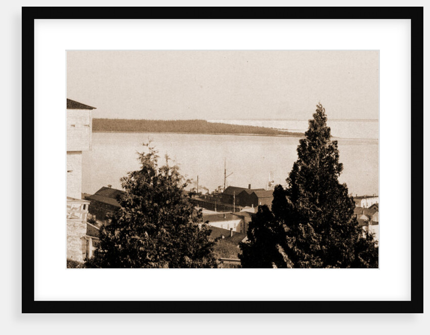 Old Block House, Fort Mackinac by Anonymous