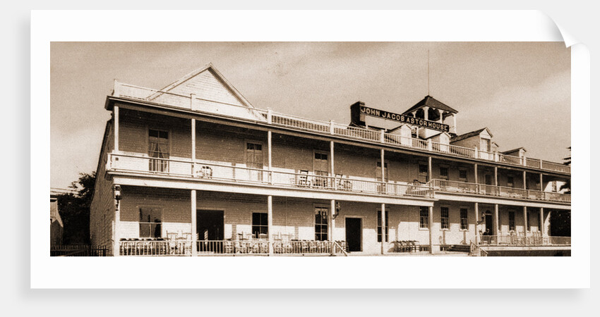 John Jacob Astor House, Mackinac Island by Anonymous