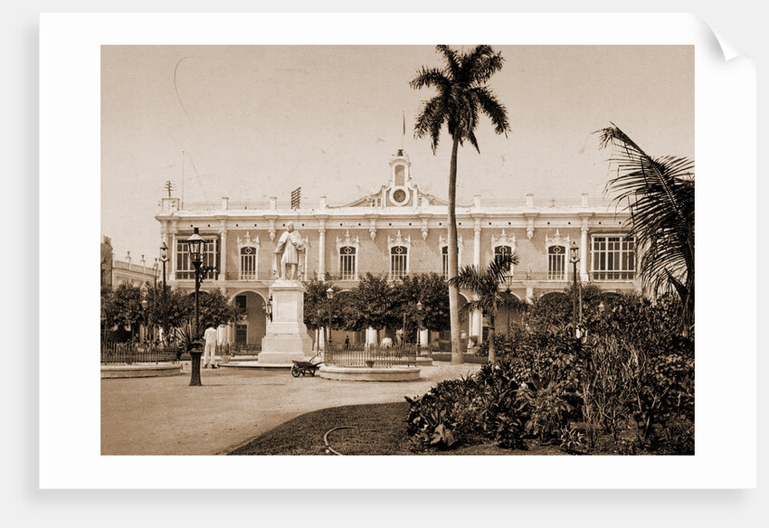 Palacio del Gobierno General, Habana by William Henry Jackson