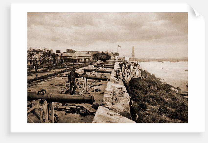 El parapeto de la Cabana, Habana by William Henry Jackson