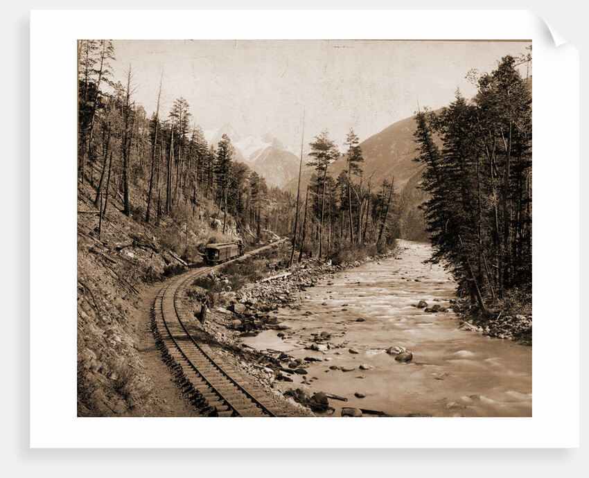 Colorado, Canon of the Rio las Animas by William Henry Jackson