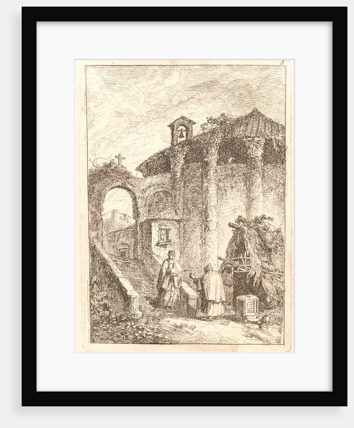 The Antique Temple, 1763-1764 by Hubert Robert
