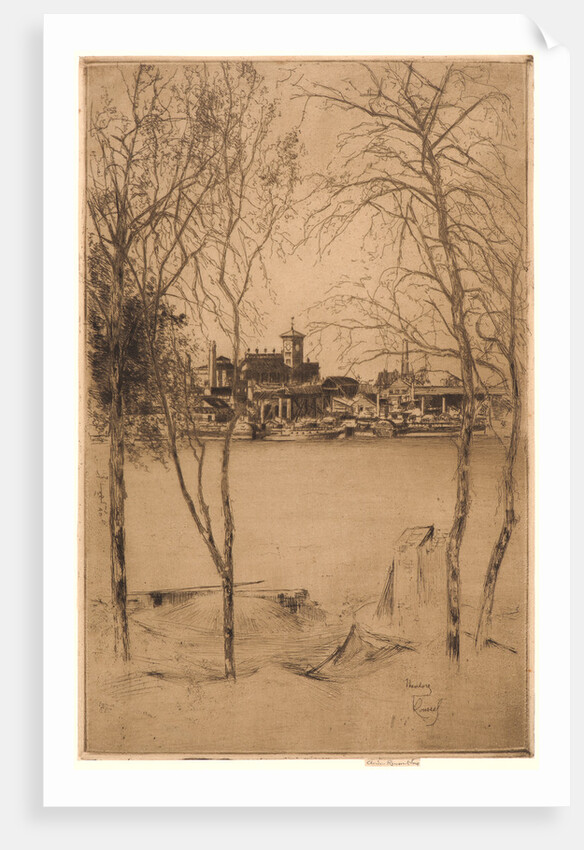 Laburnums in Battersea by Théodore Roussel