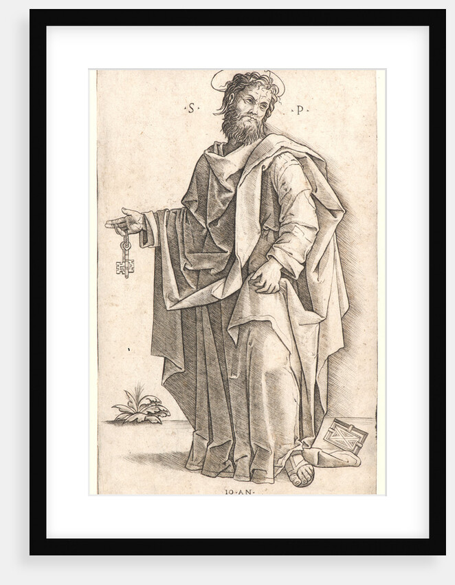 Saint Peter by Giovanni Antonio da Brescia