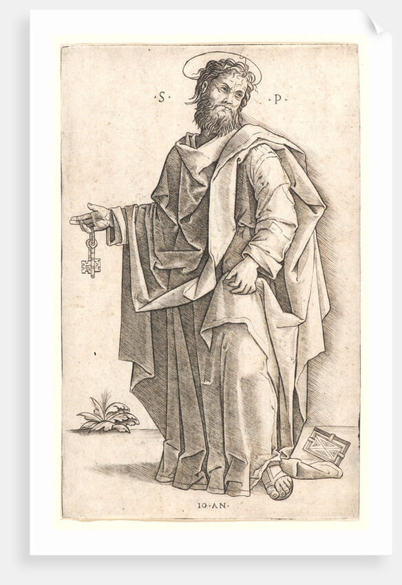 Saint Peter by Giovanni Antonio da Brescia