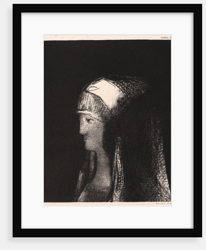 Druidess (Druidesse), 1892 by Odilon Redon