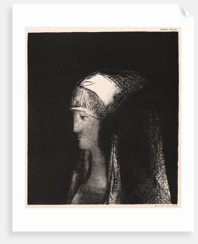 Druidess (Druidesse), 1892 by Odilon Redon