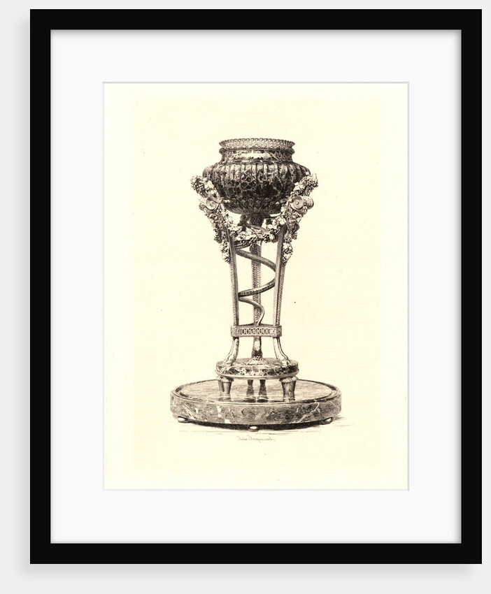 The Gouthières Tripod (Trépied de Gouthières), 19th century by Jules Ferdinand Jacquemart