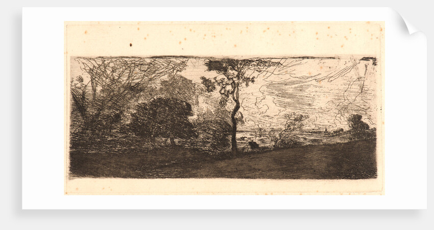 Un Site de Berry, 1842 by Théodore Rousseau
