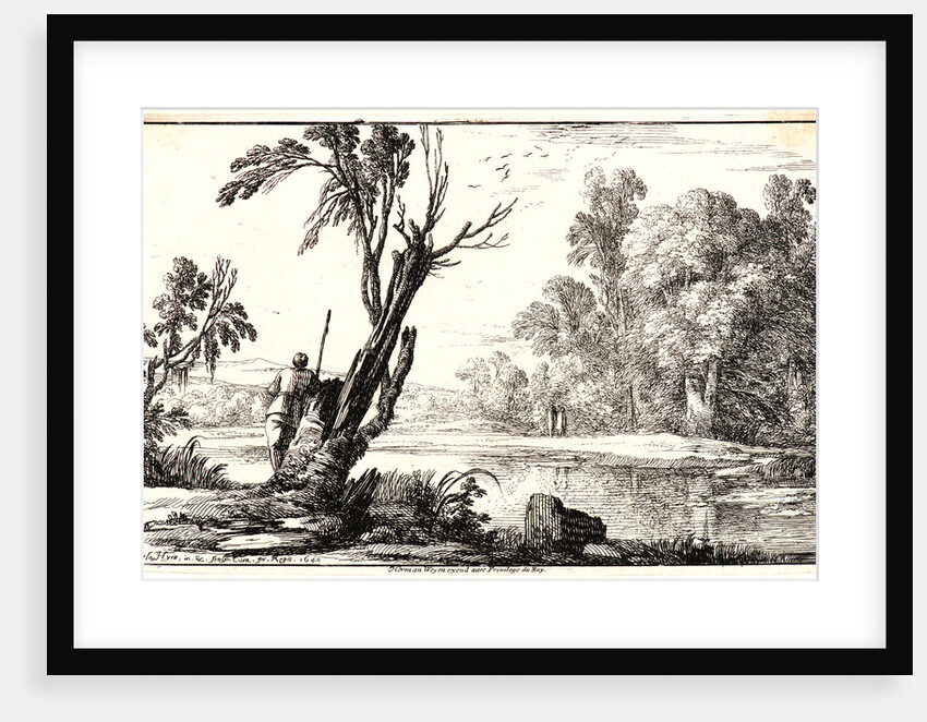 A Man Seen from the Back (L'Homme vu par le Dos), 1640 by Laurent de La Hyre