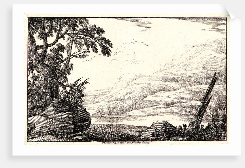 The Group of Trees (Le Bouquet d'Arbres), 1640 by Laurent de La Hyre
