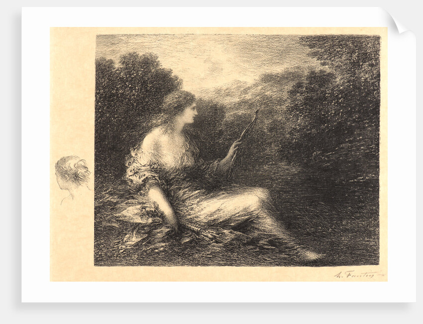 The Huntress (Chasseresse), 1892 by Henri Fantin-Latour