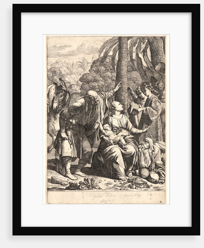 Rest on the Flight into Egypt, 1620 by Anonymous