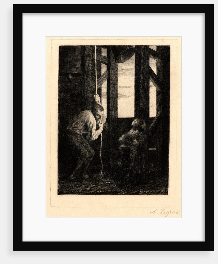 The Bell Ringers, 1868 by Alphonse Legros