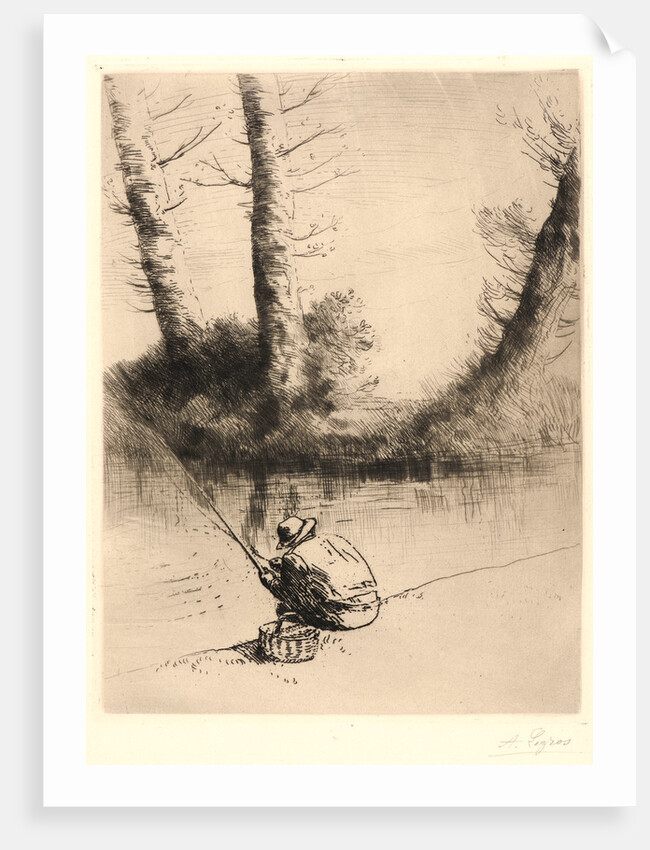 Pêcheur à la Ligne, ca. 1877-1878 by Alphonse Legros