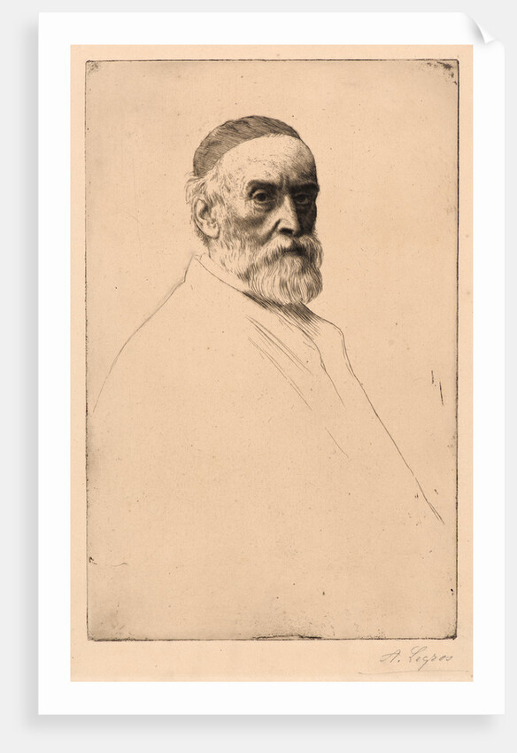 Portrait of G. F. Watts by Alphonse Legros