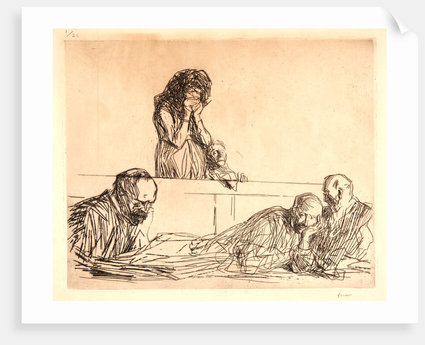 Girl Mother (Fille Mère), 1902 by Jean Louis Forain