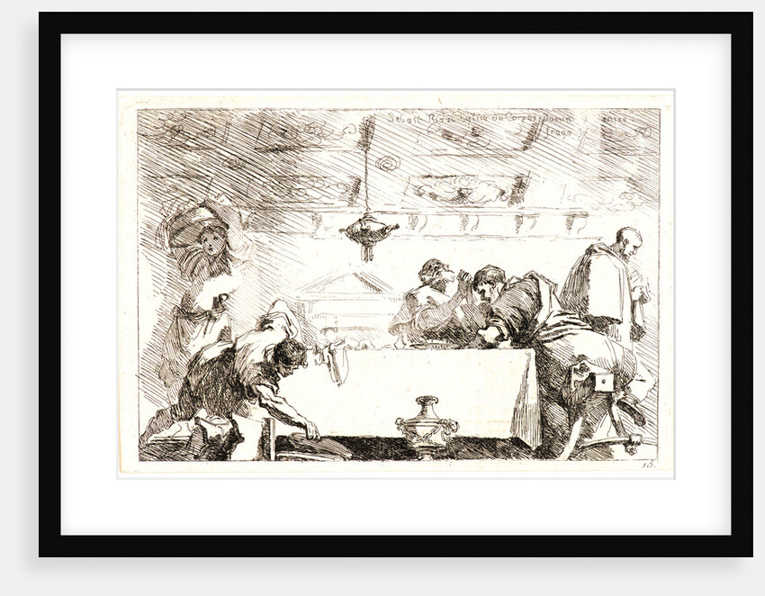 The Disciples at Emmaus, ca. 1763-1764 by Jean-Honoré Fragonard