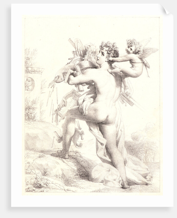 Qui Trop Embrasse Mal Étreint, 1816 by Pierre Guérin