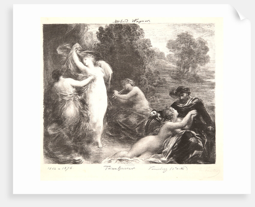 Tannhauser, Venusberg, 1876 by Henri Fantin-Latour