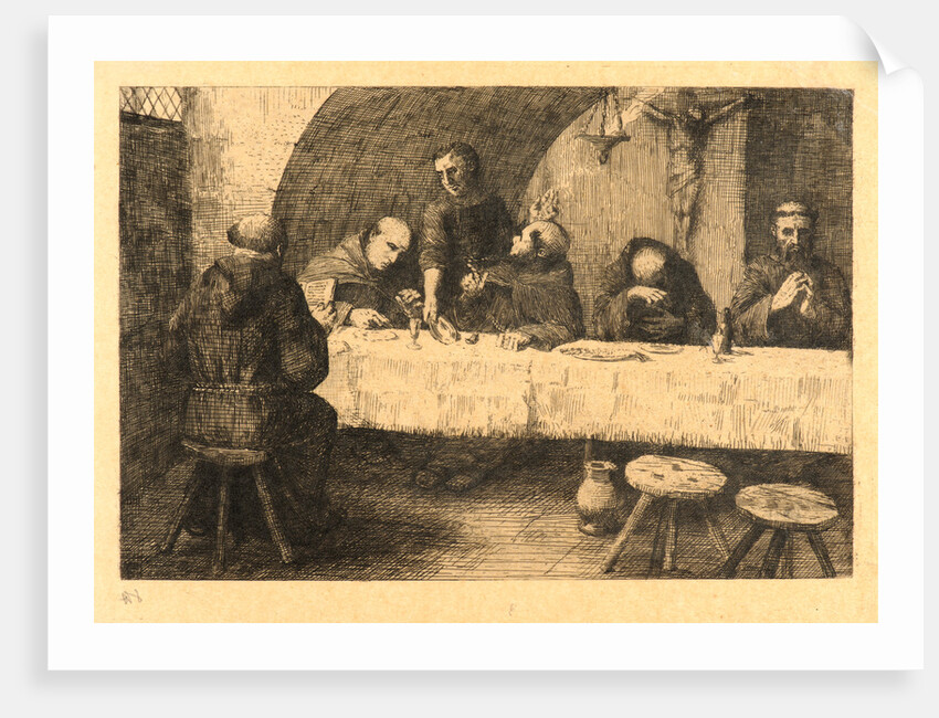 The Refectory (La Refectoire) by Alphonse Legros