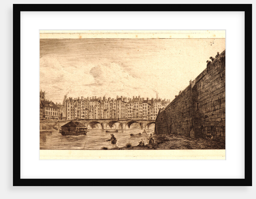 Le Pont-au-Change, 1881 by Edmond Gosselin