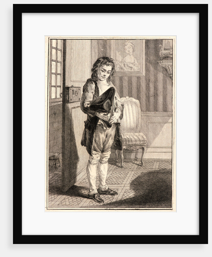 Errand Boy, 1768 by Jean-Baptiste Tilliard