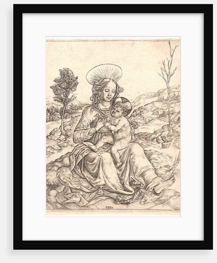 The Virgin and Child with a Bird, after 1500 by Cristofano Robetta