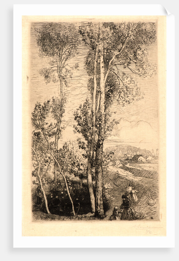 La Petite Mare, 1908 by Auguste Louis Lepère