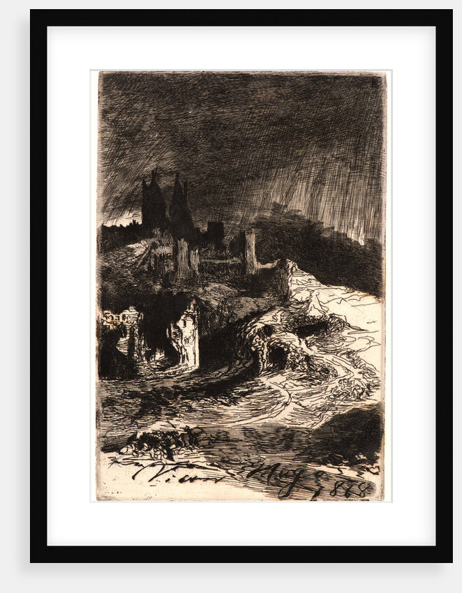 L'Eclair, 1868 by Victor Hugo