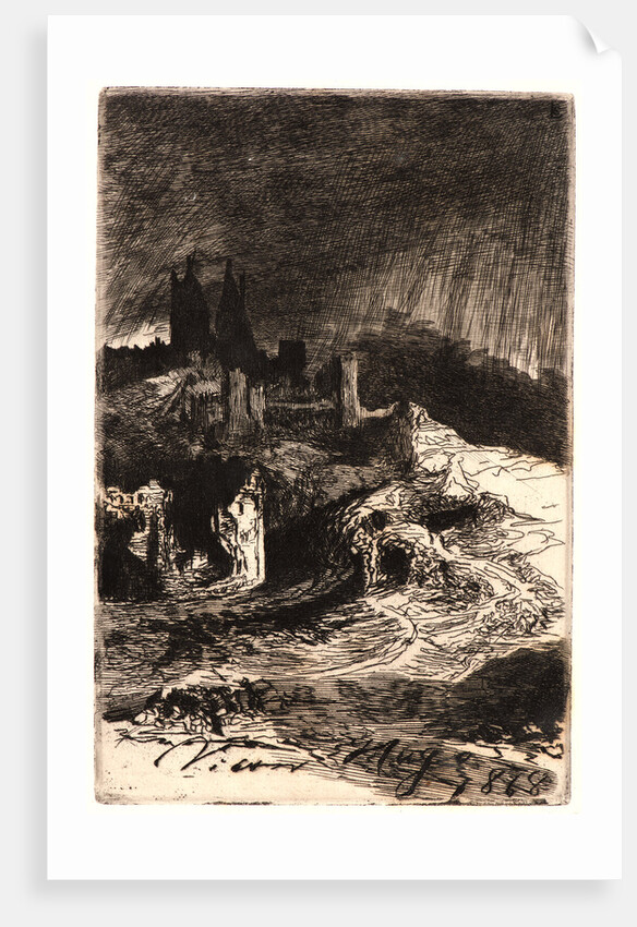 L'Eclair, 1868 by Victor Hugo