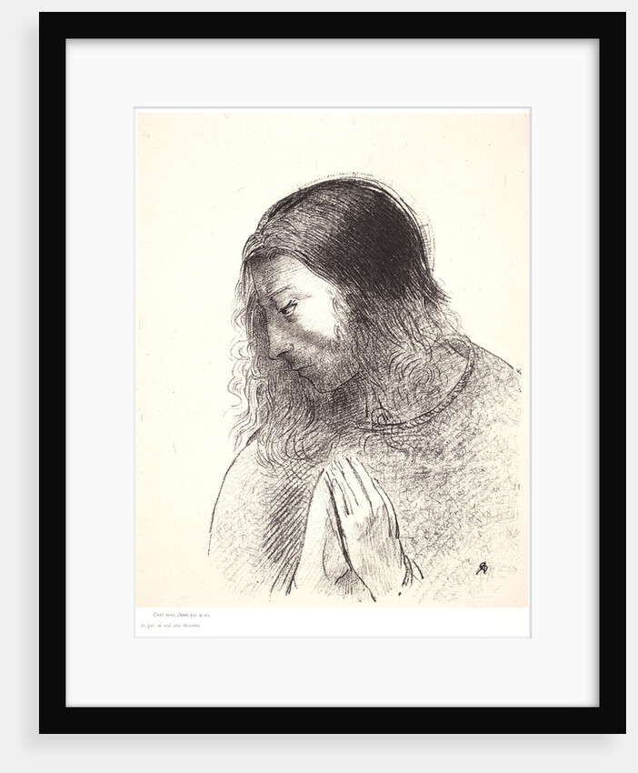 And I John saw these things, and heard them, 1899 by Odilon Redon