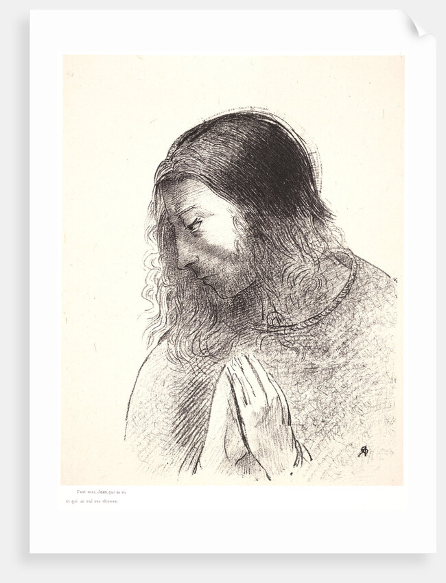 And I John saw these things, and heard them, 1899 by Odilon Redon
