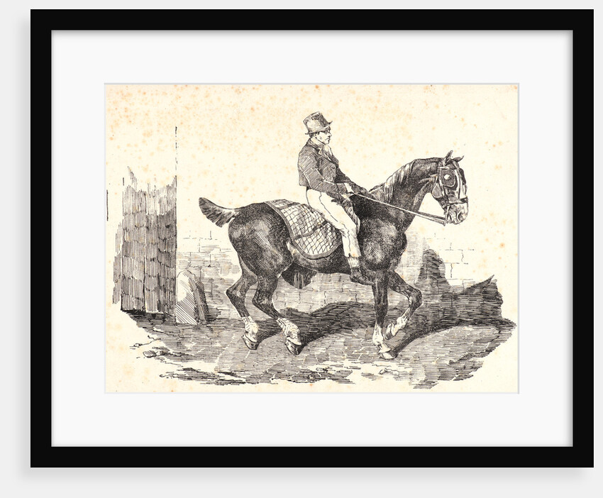 Coach Horse, Ridden by a Coachman, 1820 by Théodore Géricault