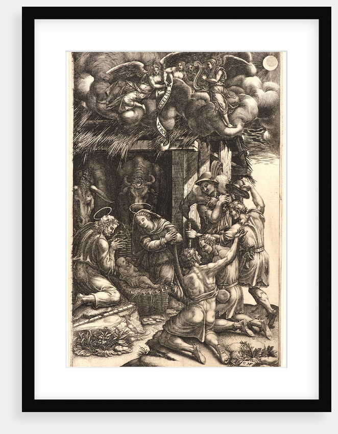 The Adoration of the Shepherds, ca. 1582 by Giorgio Ghisi